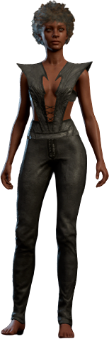 Drow Outfit Human Front