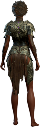 Psionic Ward Armour Human Back