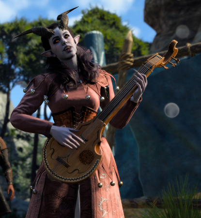 Alfira playing The Weeping Dawn.