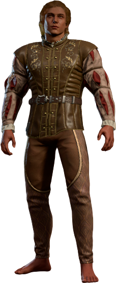 Chocolatier Style Doublet High Elf Front