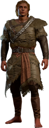 Hide Armour +2 High Elf Front