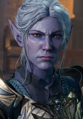 Appearance of Minthara in Baldur's Gate 3.