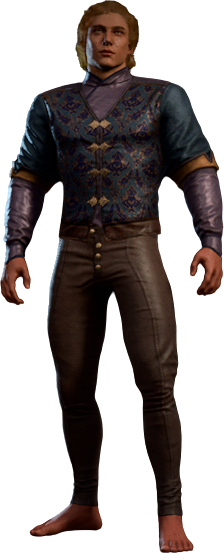 Solemnity Outfit in Purple High Elf Front