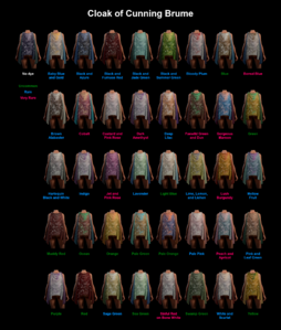 Dyed variations
