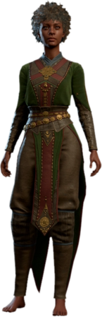 Leather Armour Jaheira Human Front