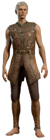 Leather Armour Minsc Half-Elf Front