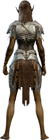 Githyanki Half Plate Lae'zel Back