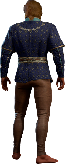 Delicately Constructed Outfit High Elf Back